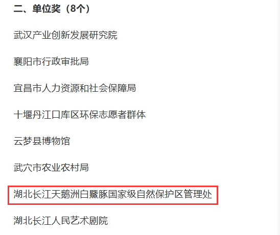 石首：从5头到101头，江豚种群增长区捧回湖北改革奖