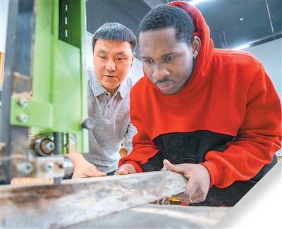 中国技艺传向海外