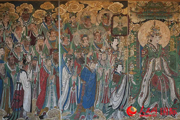 “永樂宮壁畫藝術(shù)特展”在聯(lián)合國教科文組織總部舉辦