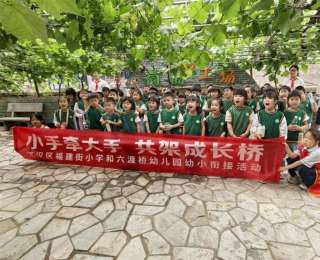 探秘小学校园后，憧憬在这群幼儿园萌娃心中萌芽