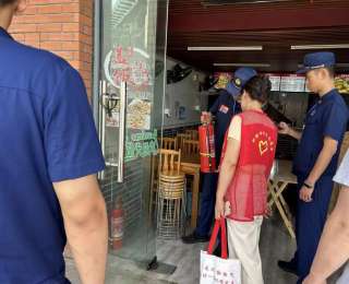 武汉郭徐岭社区联合消防部门开展消防安全大检查