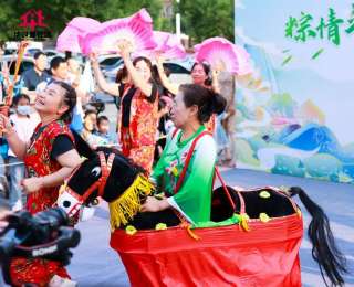 武汉光谷九峰街华诚里社区举行迎端午嘉年华活动