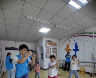 长江新区平安苑社区开展“武术进课堂”活动