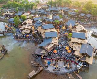 党建红引领文旅兴！武汉江夏“老码头”火出圈，20天引流50万，村民端稳 “文旅饭碗”