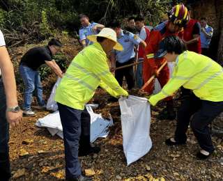 这个管理所参与应急演练共筑汛期安全防线