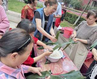 沉浸式体验传统文化，武汉郭徐岭社区开展端午节主题活动