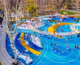 武汉今年新建7座儿童友好公园，“1米高度”设施让孩子们玩尽兴