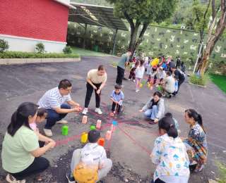 “童趣加速度 快乐无极限”，武汉水木清华社区举办亲子趣味运动会