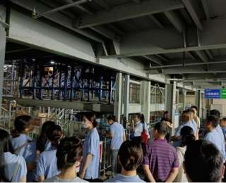 取经智能仓储！机场高速公司职工走进九州通医药物流开展数字化研学