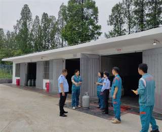 东西湖区走马岭街瓶装气二级站投入使用，可满足3000户居民用气需求