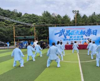 “武昌区太极拳日”武术展演暨中国武术段位考评赛举行