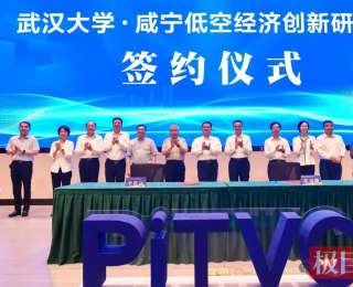 校地合作谱写新篇章，武汉大学·咸宁低空经济创新研究院签约成立