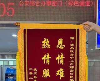 群众的急事必须特事特办！武昌公安政务窗口民警“八百里加急”