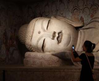 “大成敦煌——敦煌文化艺术大展”在深圳启幕