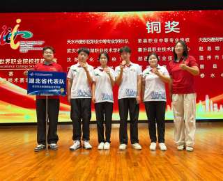 世界职业院校技能大赛总决赛，东西湖职校信息技术代表队获铜奖