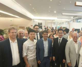 “和平与未来”中法艺术联展在格拉斯市启幕