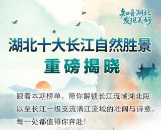 知音湖北 發(fā)現(xiàn)美好 | 湖北十大長江自然勝景重磅揭曉