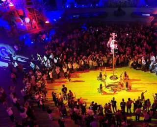 以水为幕，山川为台！咸宁大型实景演艺《瑶望千年·云歌》璀璨亮相