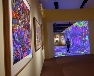 “大地繪彩——2025年農(nóng)民畫大展”在國博開幕