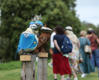 新西蘭舉行海岸雕塑展