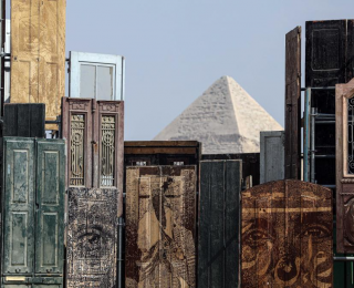 “現在即永恒”藝術展亮相埃及金字塔
