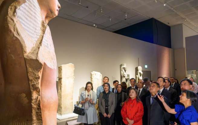 “古埃及文明大展——埃及博物館珍藏”在港揭幕