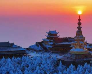 峨眉山A“一字”涨停！今日正式开送门票，股民：买入吃个涨停还省门票，双赢