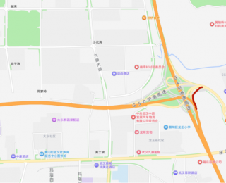 注意！京港澳高速公路武汉西互通枢纽有匝道封闭