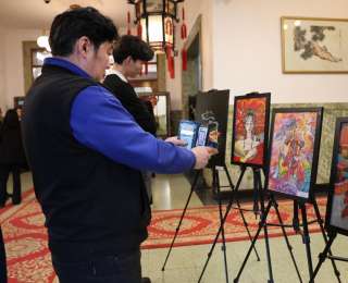 在中国驻蒙古国使馆开放日感受中蒙文化魅力