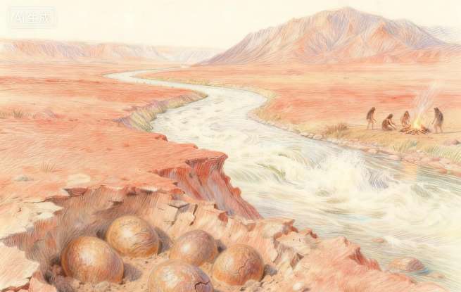 百万年前，古汉江或见证古人类与恐龙蛋化石“邂逅”