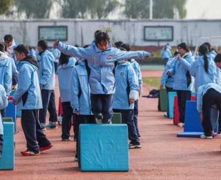 鄉村中學打造“陽光大課間”