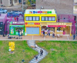 集裝箱里的煙火與潮流，蔡甸24小時美食潮集煥新夜生活