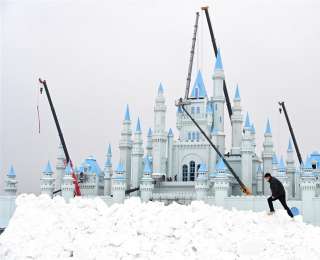 極目看中國|當“蛋仔”躍入粉雪，吉林長春邀您共赴冰雪奇緣