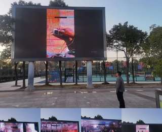 湖北监利“亮屏行动”让消防安全随处可见