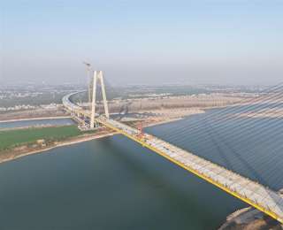 当枝松高速松滋河特大桥合龙，“千年孤岛”百里洲南向通道打通“最后一公里”