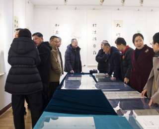 山东威海乳山：笔墨传乡韵 乡贤献雅展