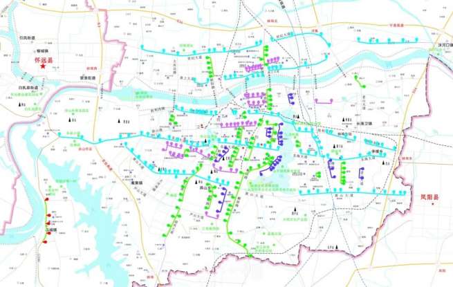 蚌埠 城区“绿波”地图发布