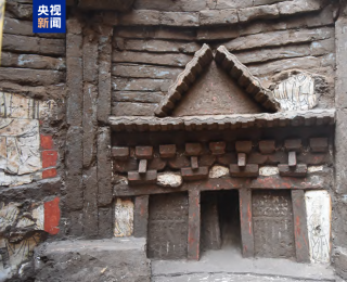 山西岢嵐發(fā)現(xiàn)北宋仿木構(gòu)磚雕壁畫墓