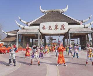 当千年英歌舞“踏”上草原，木兰草原开启非遗与科技交融的新春盛宴