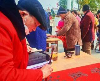 应城城北街道：笔墨送福年味浓，策马迎春暖意融