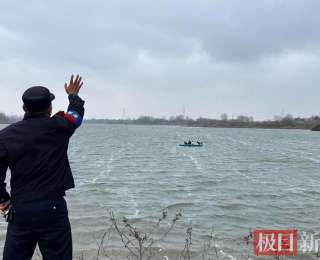 四名学生被困河中央，孝南公安紧急救援化险为夷