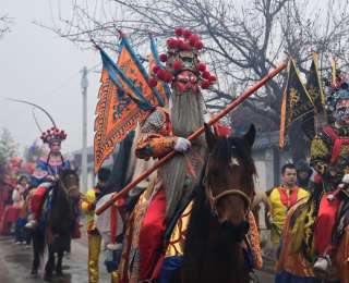 馬背上的社火傳千年