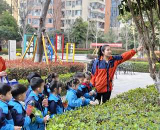 小手添新绿！幼儿园萌娃走进社区解锁别样植树节