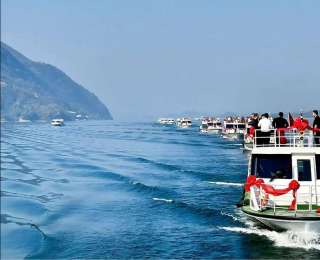 千岛竞秀 碧波万顷，黄石仙岛湖一年接待游客230万人次