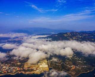巴东：雨后三峡平湖