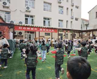 这个春天，百灵幼儿园萌娃在运动中感受成长之乐