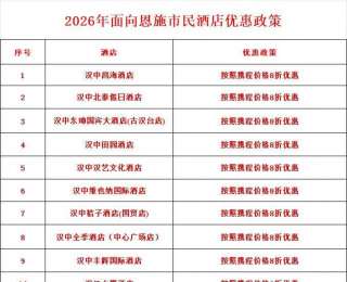 陕西汉中市回应了！恩施人快来领你的文旅礼包